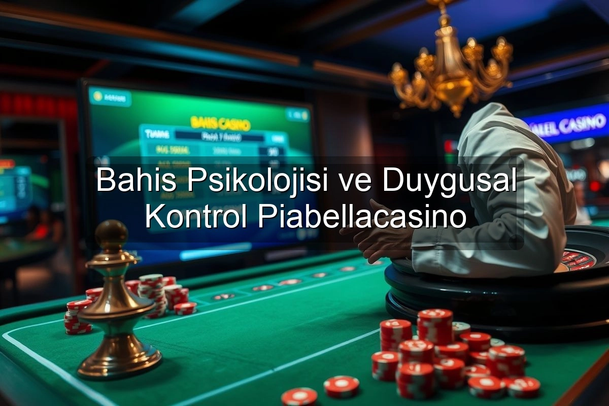 Bahis Psikolojisi ve Duygusal Kontrol Piabellacasino