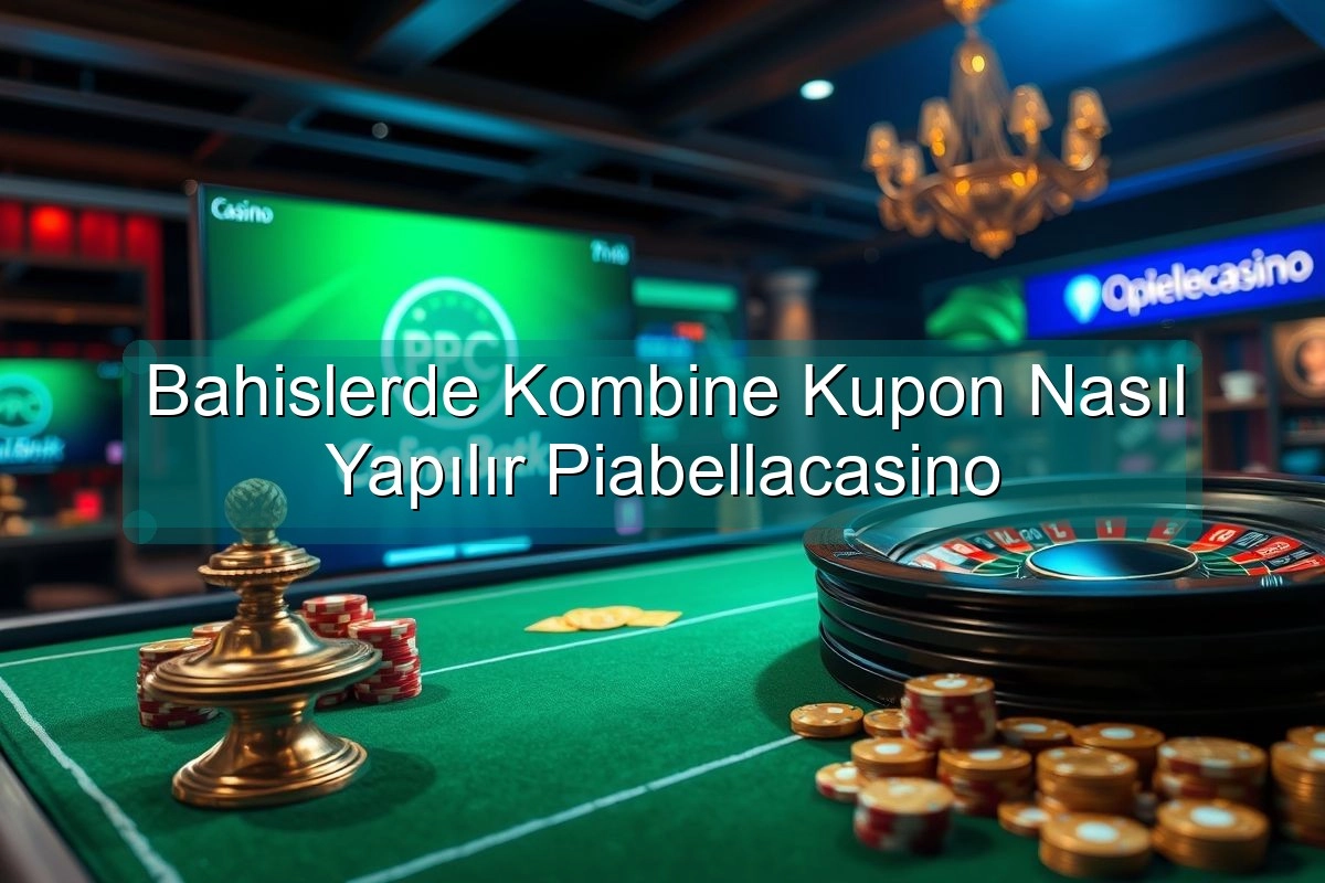 Bahislerde Kombine Kupon Nasıl Yapılır Piabellacasino