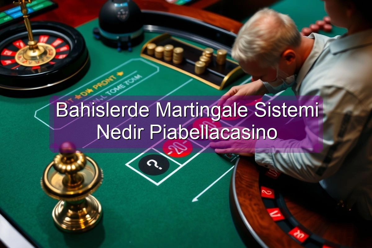 Bahislerde Martingale Sistemi Nedir Piabellacasino