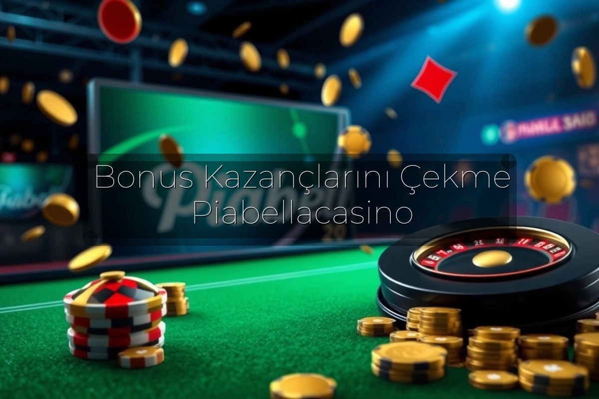 Bonus Kazançlarını Çekme Piabellacasino