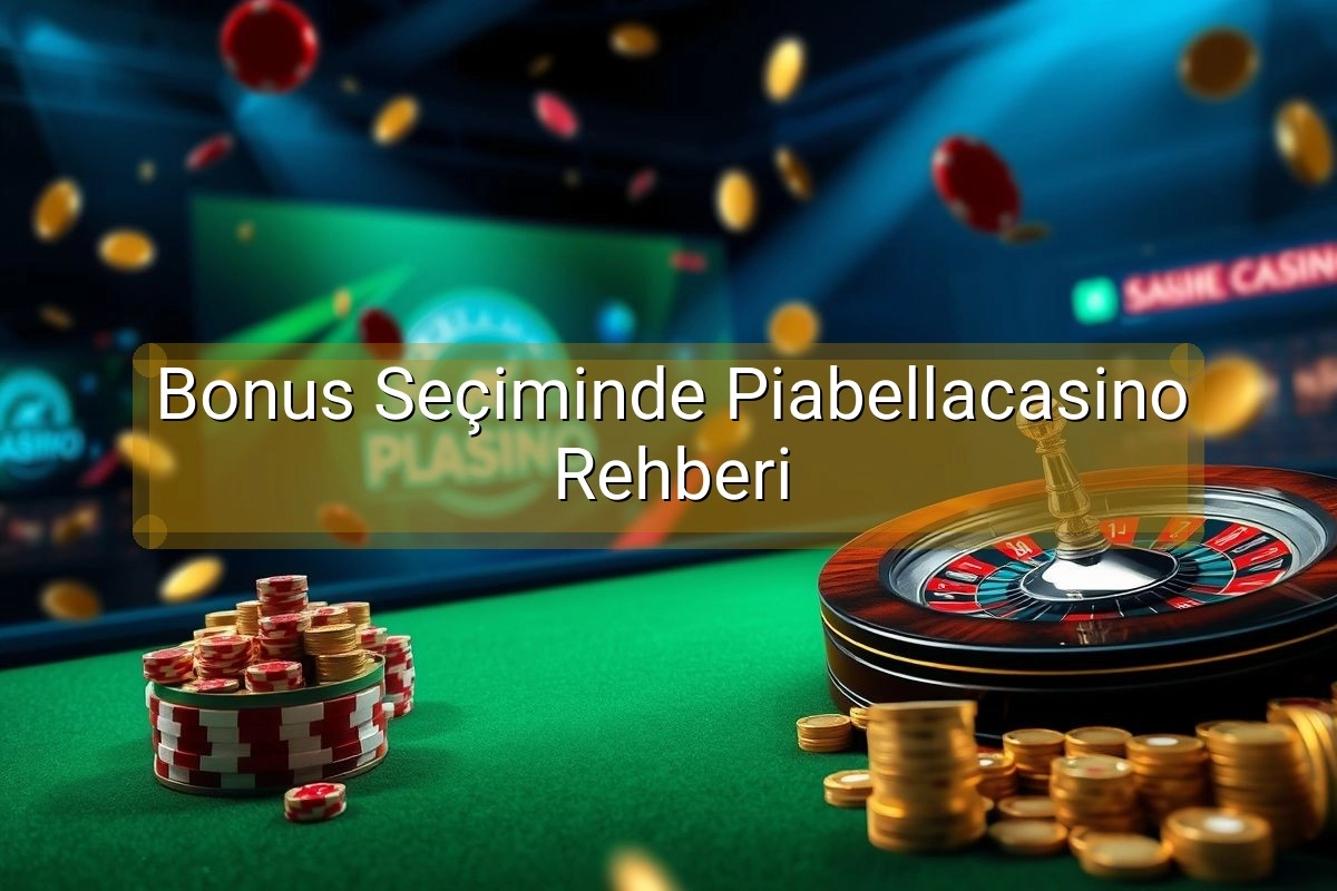 Bonus Seçiminde Piabellacasino Rehberi