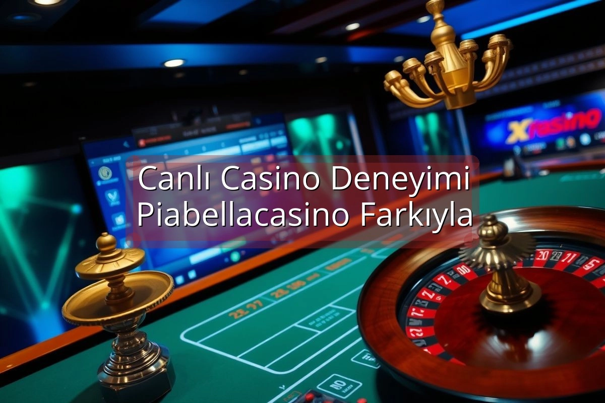Canlı Casino Deneyimi Piabellacasino Farkıyla