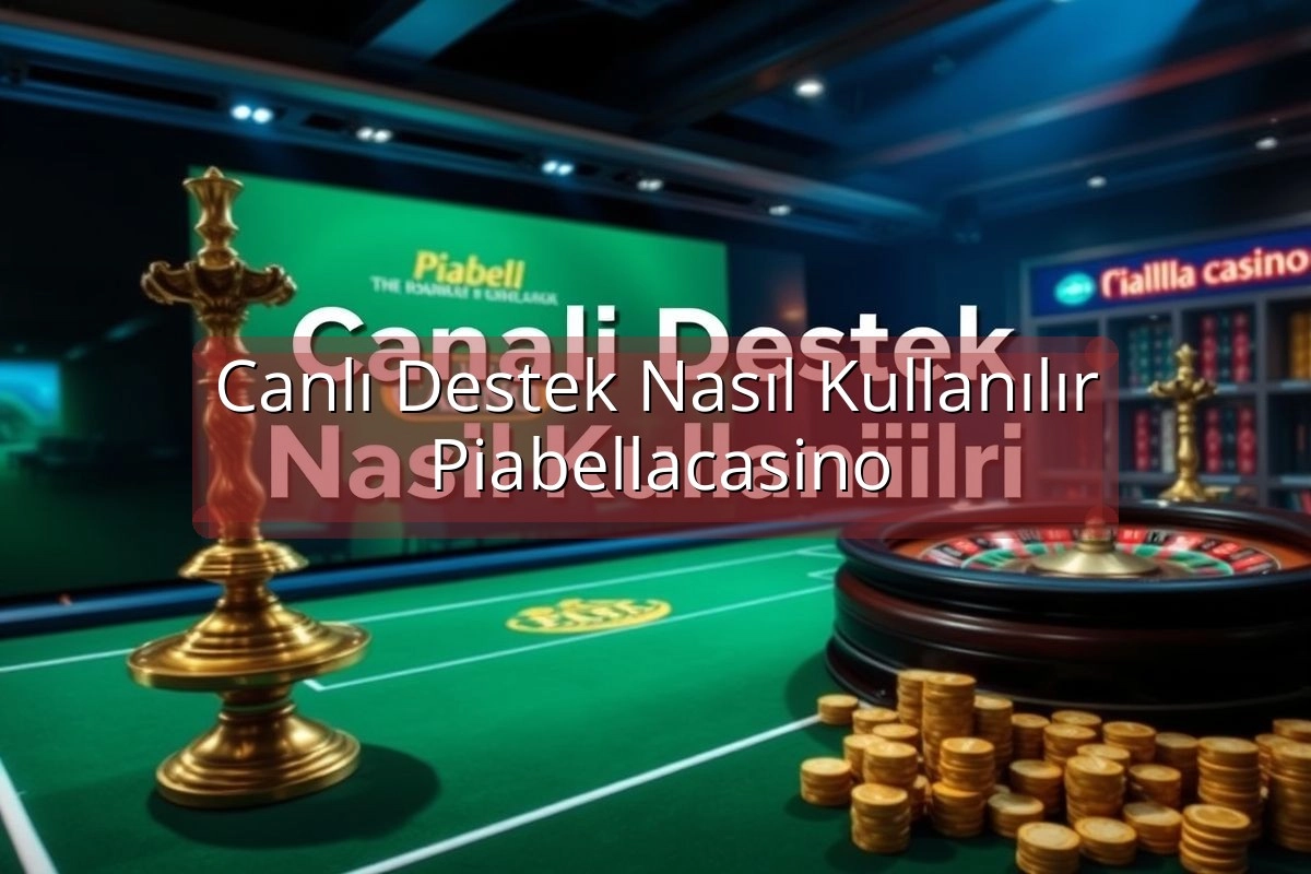 Canlı Destek Nasıl Kullanılır Piabellacasino