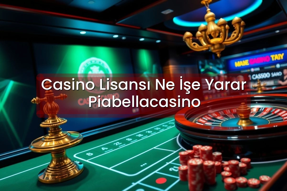 Casino Lisansı Ne İşe Yarar Piabellacasino