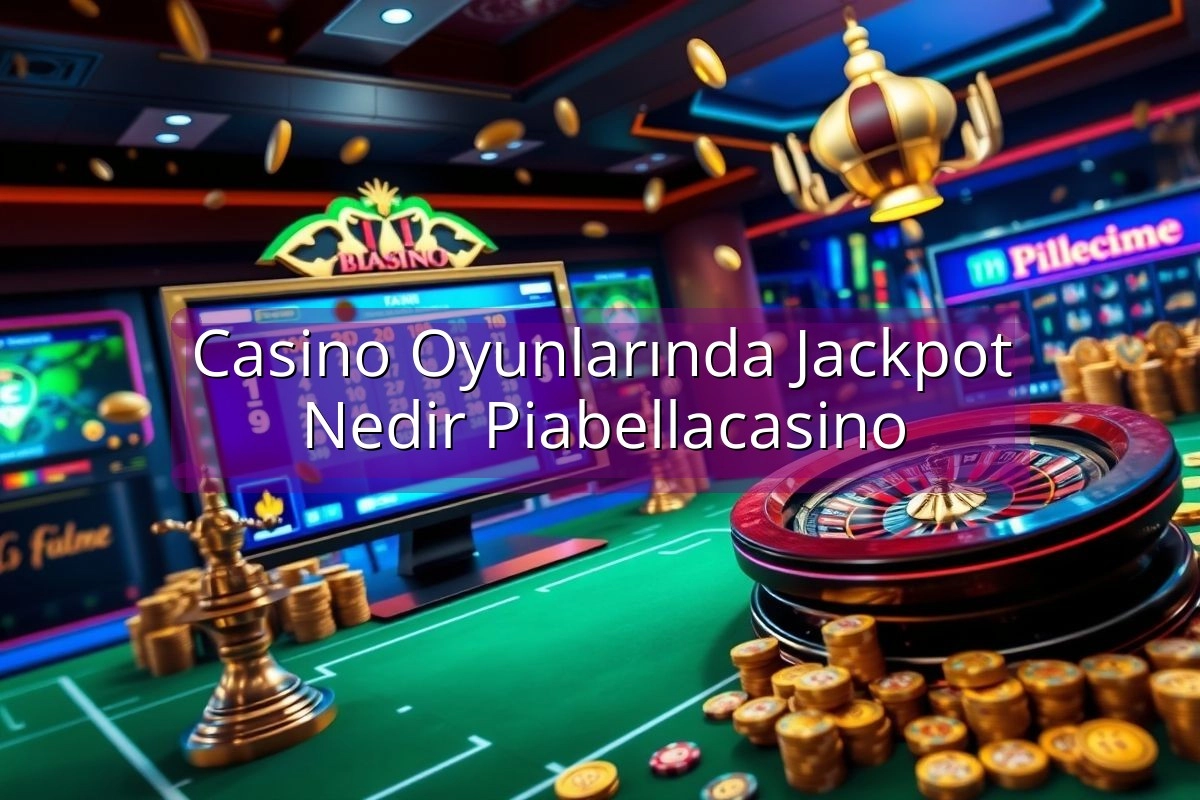 Casino Oyunlarında Jackpot Nedir Piabellacasino
