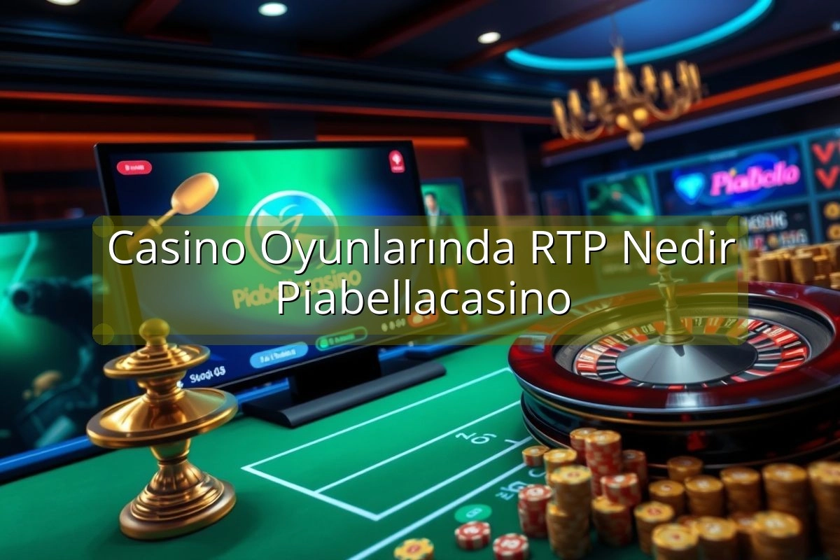 Casino Oyunlarında RTP Nedir Piabellacasino