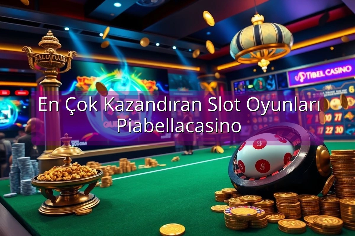 En Çok Kazandıran Slot Oyunları Piabellacasino