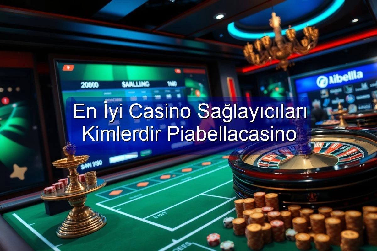 En İyi Casino Sağlayıcıları Kimlerdir Piabellacasino