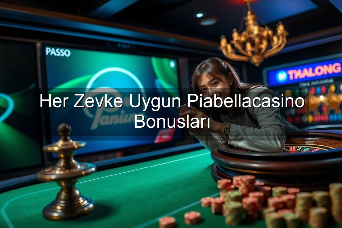 Her Zevke Uygun Piabellacasino Bonusları