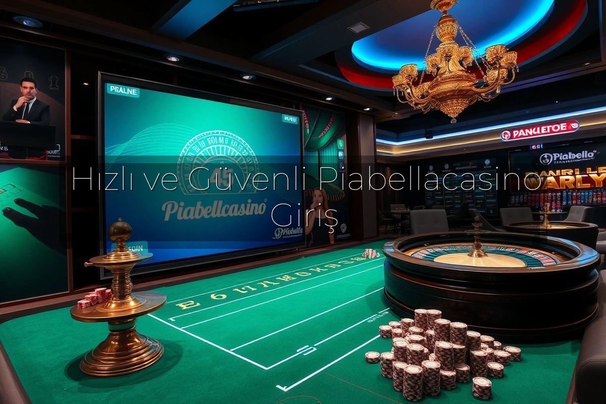 Hızlı ve Güvenli Piabellacasino Giriş