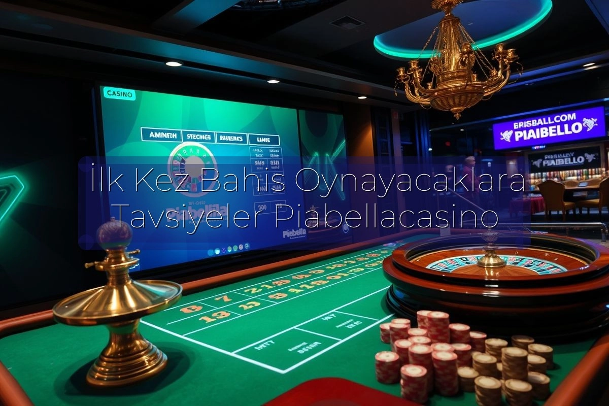 İlk Kez Bahis Oynayacaklara Tavsiyeler Piabellacasino