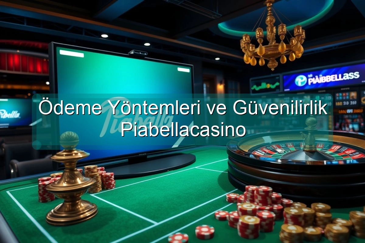 Ödeme Yöntemleri ve Güvenilirlik Piabellacasino