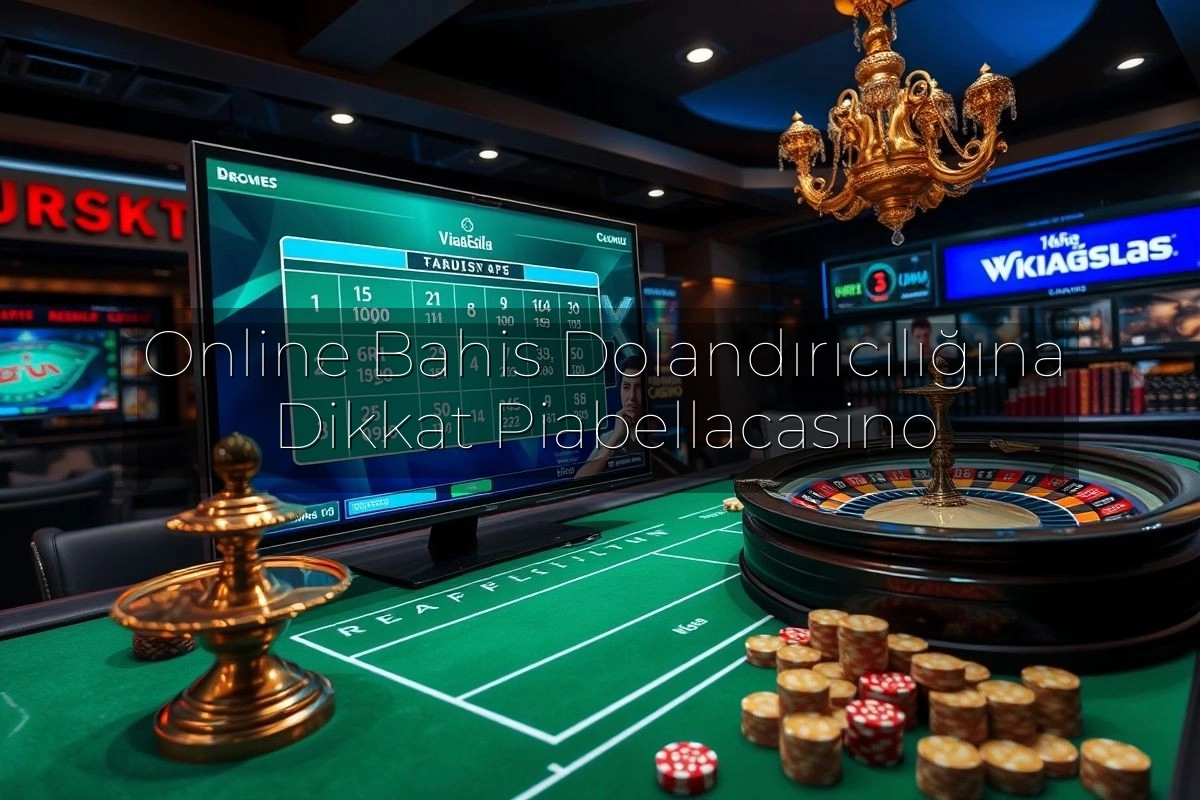 Online Bahis Dolandırıcılığına Dikkat Piabellacasino