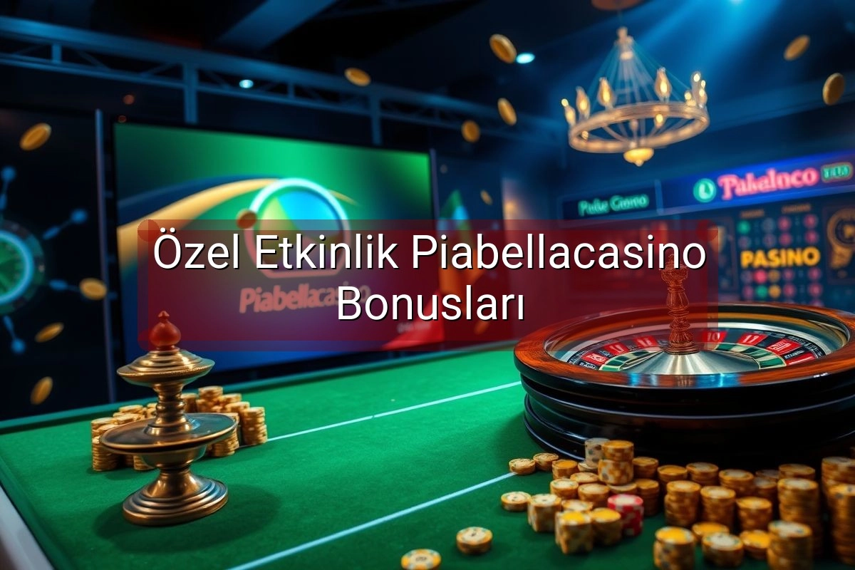 Özel Etkinlik Piabellacasino Bonusları