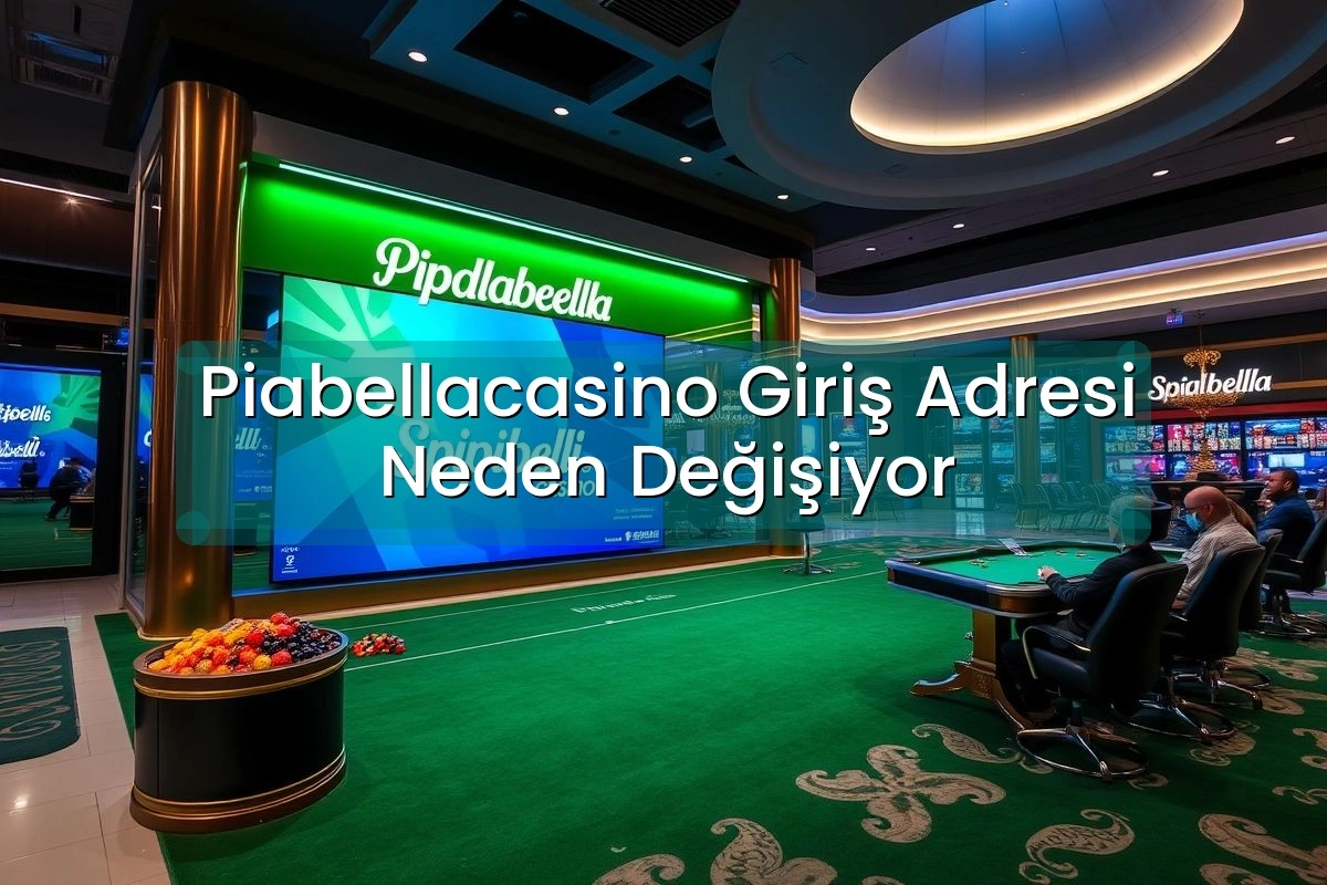 Piabellacasino Giriş Adresi Neden Değişiyor