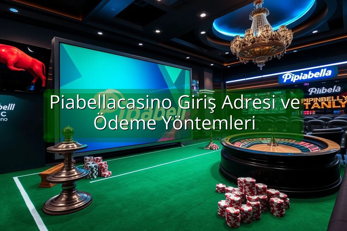 Piabellacasino Giriş Adresi ve Ödeme Yöntemleri