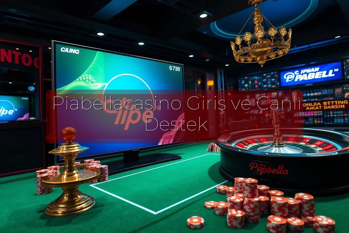 Piabellacasino Giriş ve Canlı Destek
