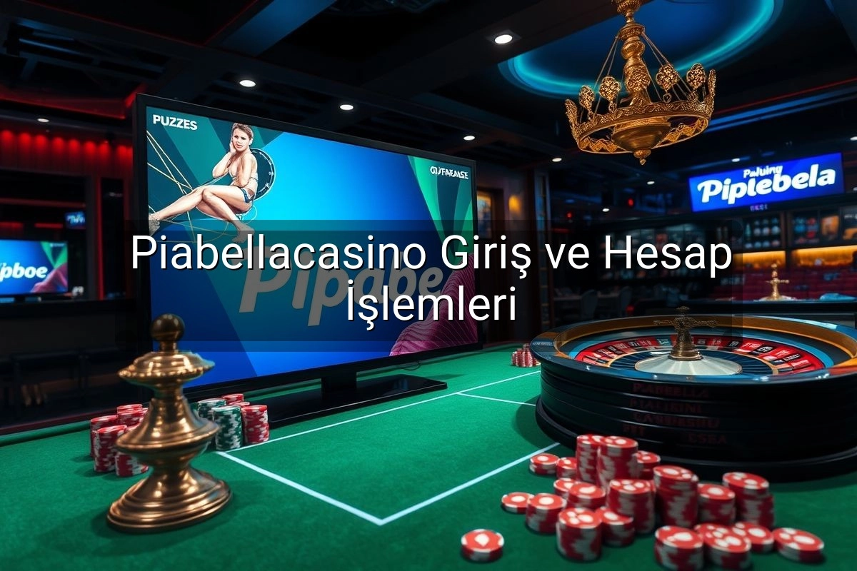 Piabellacasino Giriş ve Hesap İşlemleri