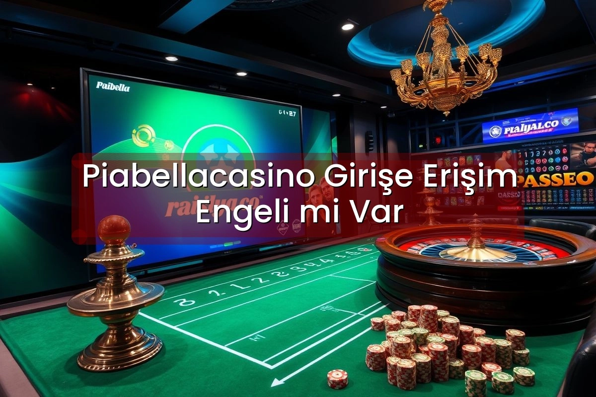 Piabellacasino Girişe Erişim Engeli mi Var