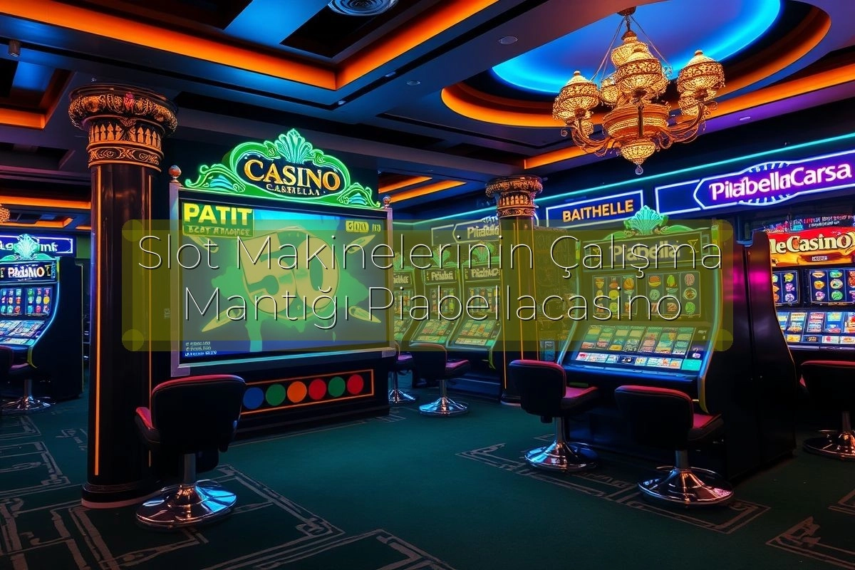 Slot Makinelerinin Çalışma Mantığı Piabellacasino