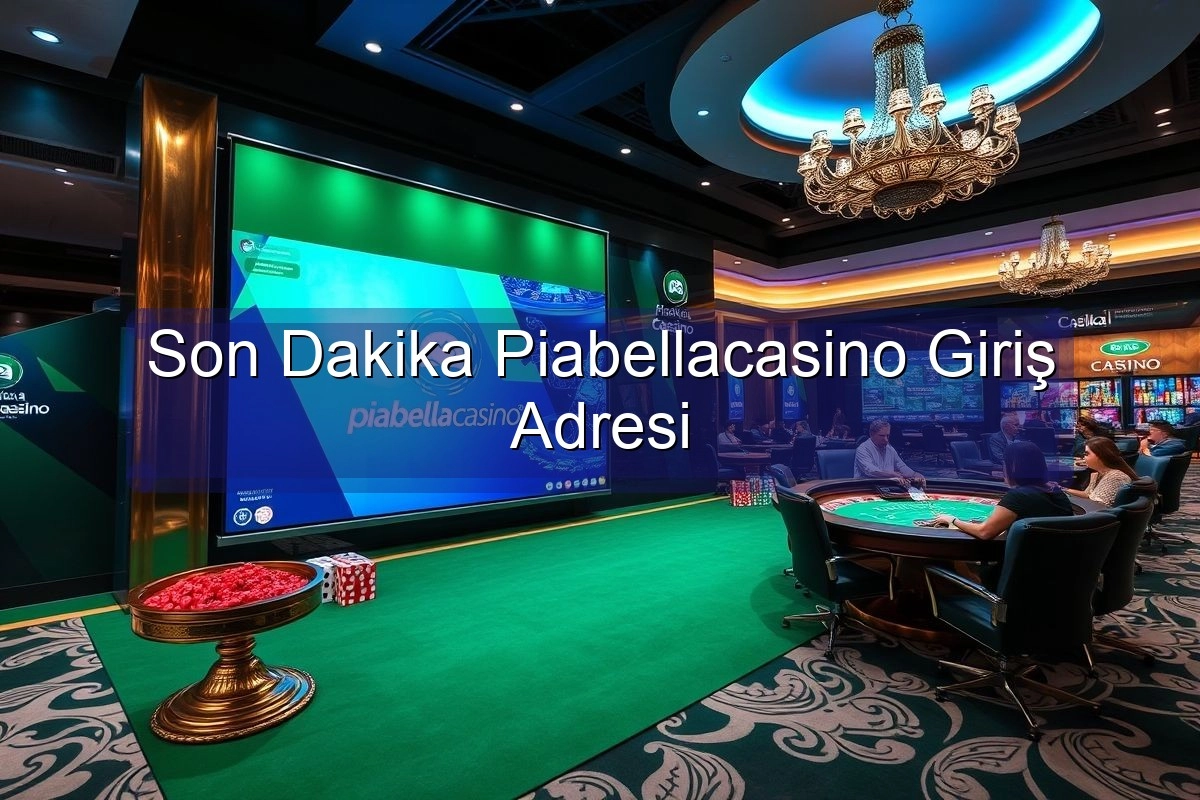 Son Dakika Piabellacasino Giriş Adresi