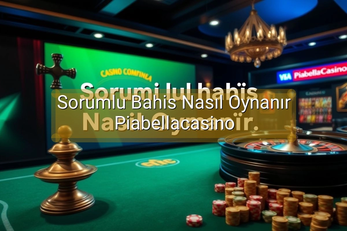 Sorumlu Bahis Nasıl Oynanır Piabellacasino