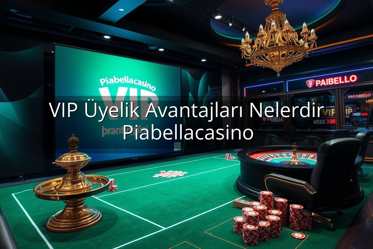 VIP Üyelik Avantajları Nelerdir Piabellacasino