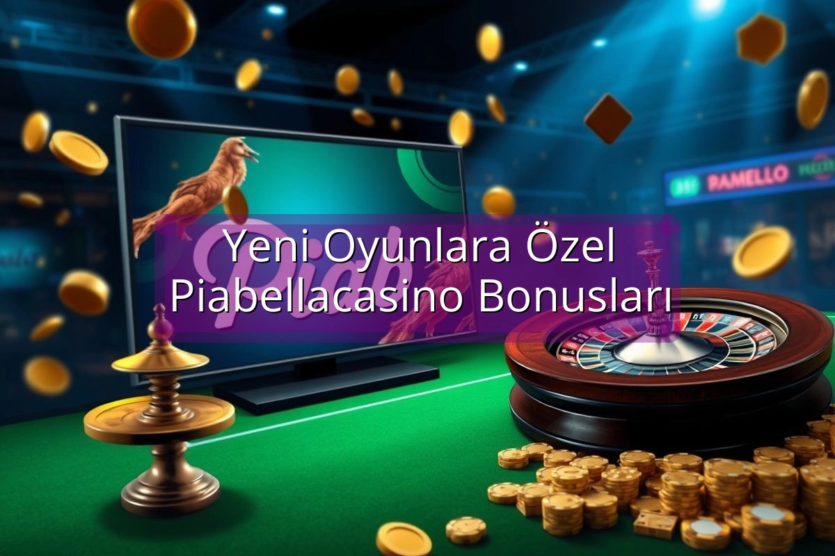Yeni Oyunlara Özel Piabellacasino Bonusları