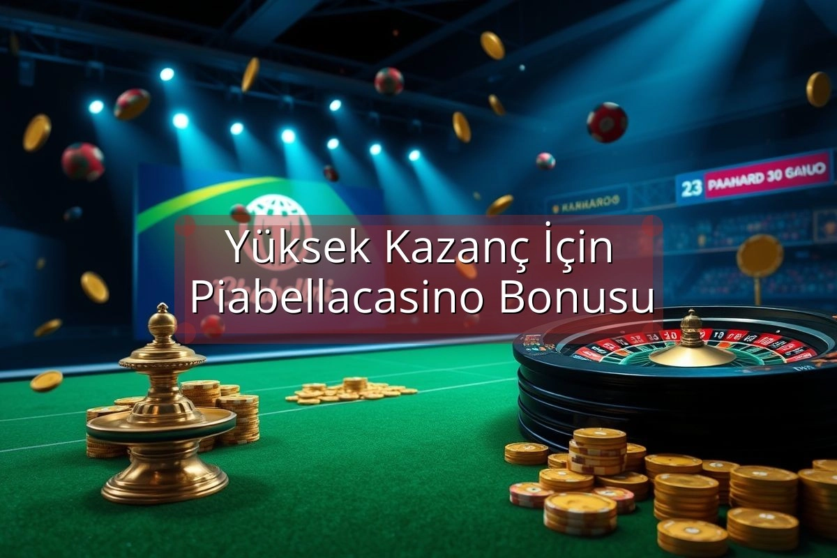 Yüksek Kazanç İçin Piabellacasino Bonusu